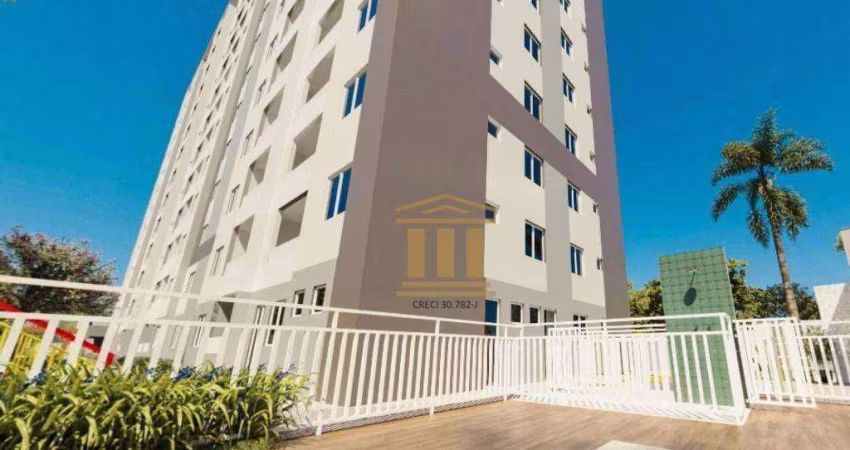 Apartamento com 2 dormitórios à venda, 51 m² - Parque Residencial Flamboyant - São José dos Campos/SP