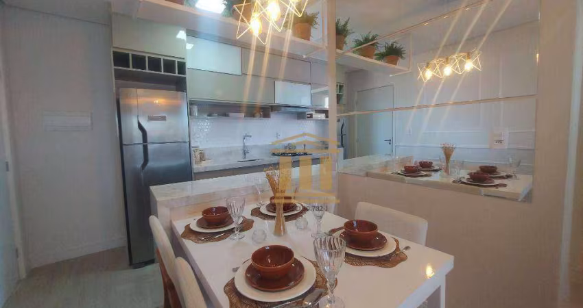 Apartamento com 2 dormitórios à venda, 48 m² por R$ 261.000,00 - Jardim Das Paineiras I - São José dos Campos/SP