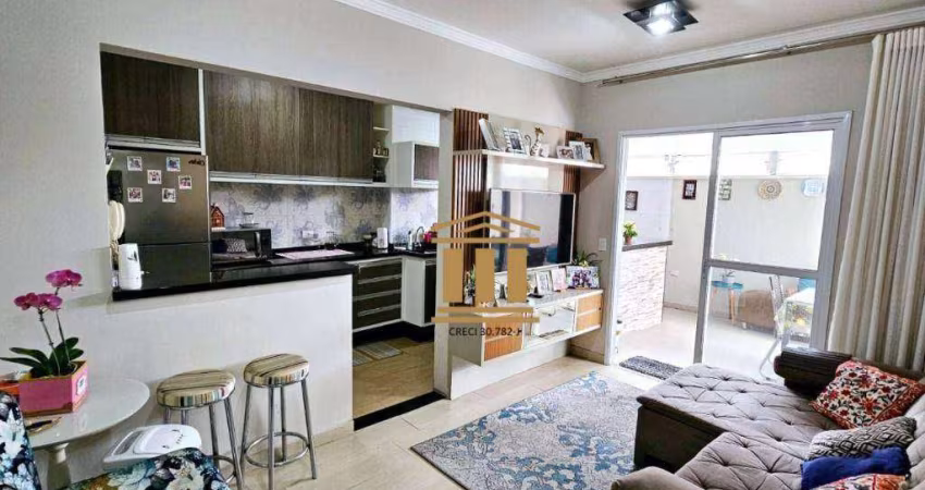 Apartamento com 2 dormitórios à venda, 78 m² por R$ 349.900,00 - Vila Tesouro - São José dos Campos/SP