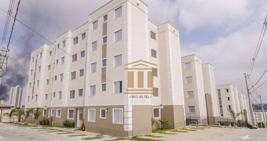 Apartamento com 2 dormitórios à venda, 45 m² por R$ 205.000 - Jd Califórnia - Jacareí/SP