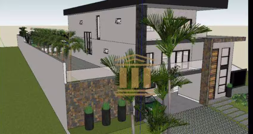 Sobrado com 4 dormitórios à venda, 550 m² por R$ 1.800.000,00 - Mirante do Vale - Jacareí/SP