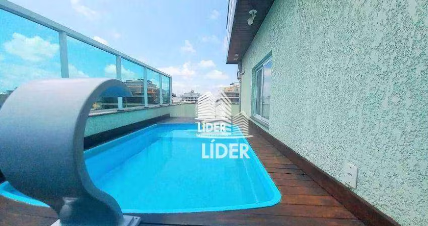 Cobertura com 3 dormitórios à venda, 168 m² por R$ 950.000,00 - Braga - Cabo Frio/RJ