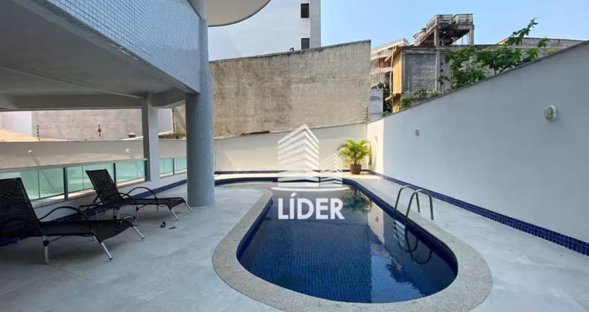 Apartamento com 3 dormitórios, 156 m² - venda por r$ 850.000,00 ou aluguel por r$ 4.680,00/ano - passagem - cabo frio/rj