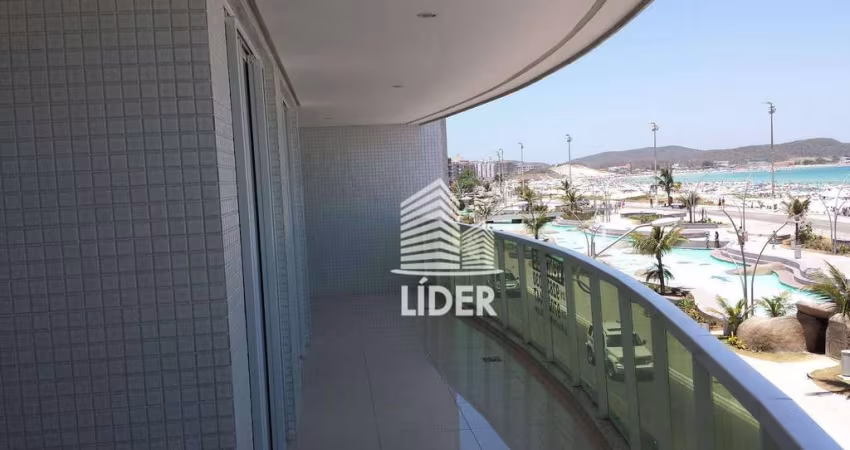 Apartamento com 3 dormitórios à venda, 140 m² por R$ 3.300.000,00 - Praia do Forte - Cabo Frio/RJ