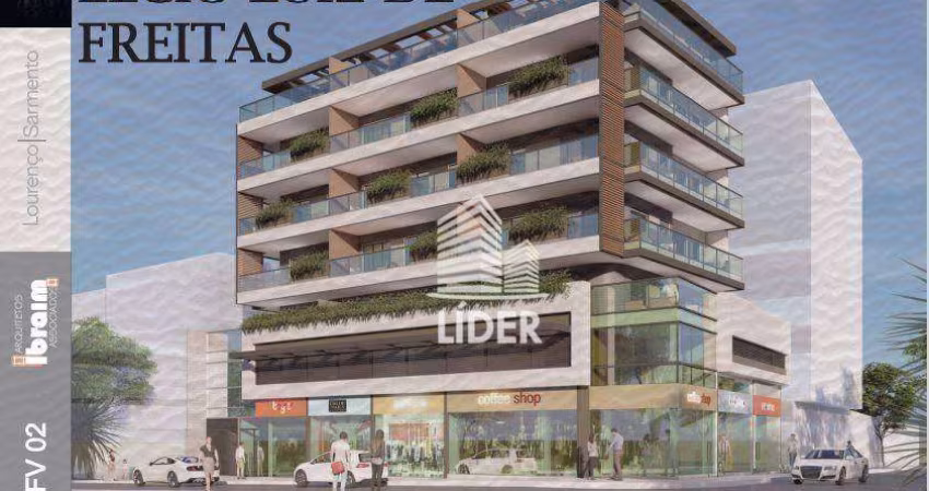 Apartamento com 2 dormitórios à venda, 152 m² por R$ 1.222.480,00 - Praia do Forte - Cabo Frio/RJ