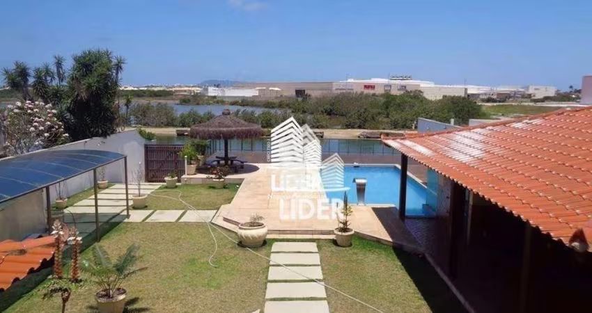 Casa com 4 dormitórios para alugar, 600 m² por R$ 15.000,00 - Portinho - Cabo Frio/RJ