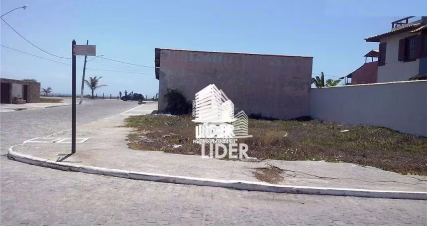 Terreno à venda, 384 m² por R$ 600.000,00 - Foguete - Cabo Frio/RJ