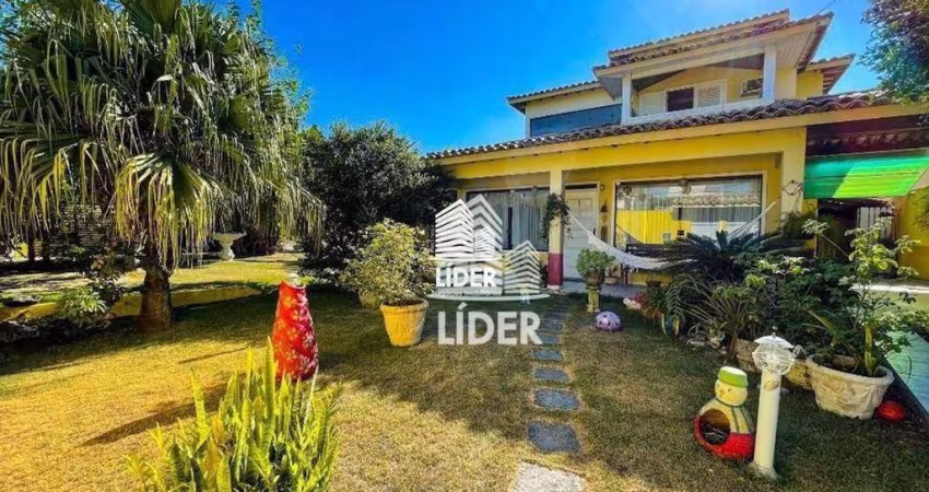 Casa com 4 dormitórios à venda, 308 m² por R$ 2.500.000,00 - Jardim Excelsior - Cabo Frio/RJ