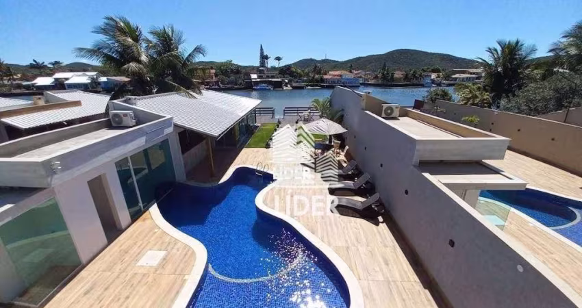 Casa com 5 dormitórios à venda, 445 m² por R$ 4.400.000,00 - Ogiva - Cabo Frio/RJ
