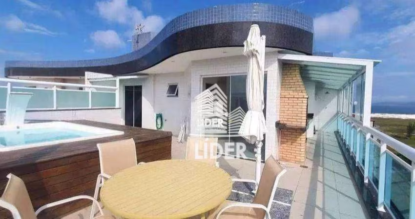 Cobertura com 4 dormitórios à venda, 195 m² por R$ 1.500.000,00 - Dunas - Cabo Frio/RJ