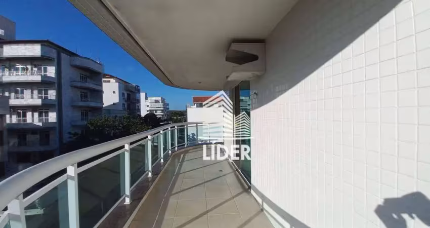 Apartamento com 3 dormitórios à venda, 151 m² por r$ 840.000,00 - passagem - cabo frio/rj