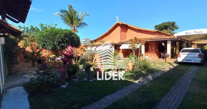 Casa com 4 dormitórios à venda, 340 m² por r$ 1.400.000,00 - palmeiras - cabo frio/rj