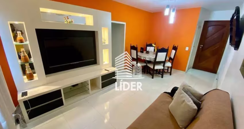 Apartamento com 3 dormitórios à venda, 94 m² por r$ 460.000,00 - vila nova - cabo frio/rj