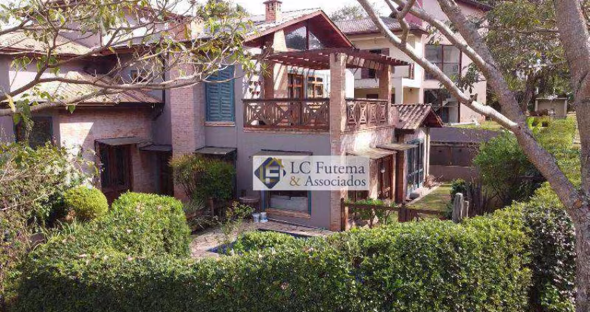 Casa com 4 dormitórios à venda, 350 m² por R$ 3.500.000,00 - Granja Viana - Vintage - Cotia/SP