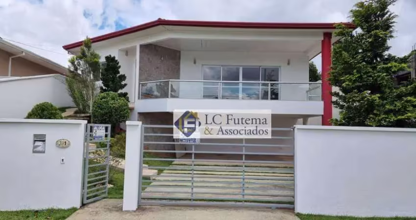 Casa com 3 dormitórios, 265 m² - venda por r$ 1.350.000,00 ou aluguel por r$ 7.500,00/mês - haras bela vista - vargem grande paulista/sp
