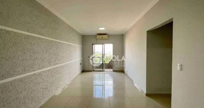 Apartamento com 3 dormitórios para alugar, 120 m² por r$ 2.680,00/mês - vila nossa senhora de fátima - americana/sp