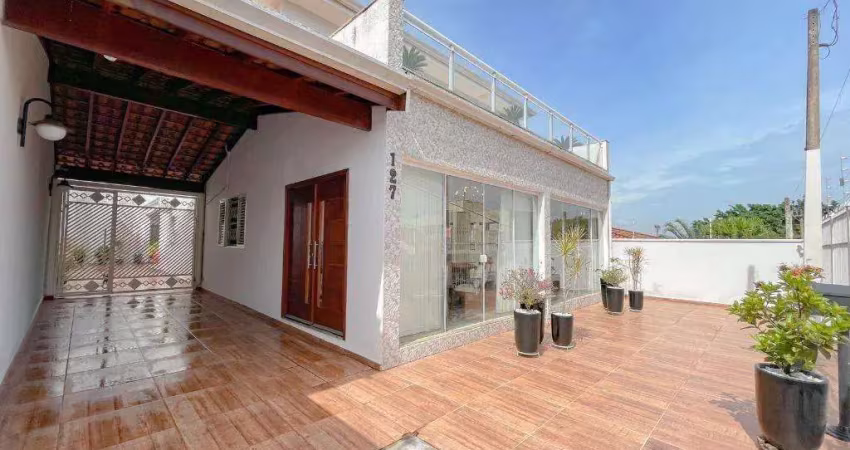 Casa à venda em santa bárbara d'oeste, jardim belo horizonte ii, com 3 quartos, com 270 m²