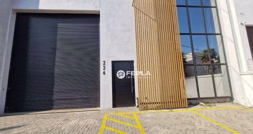 Salão para alugar, 326 m² por r$ 8.874,00/mês - loteamento industrial machadinho - americana/sp