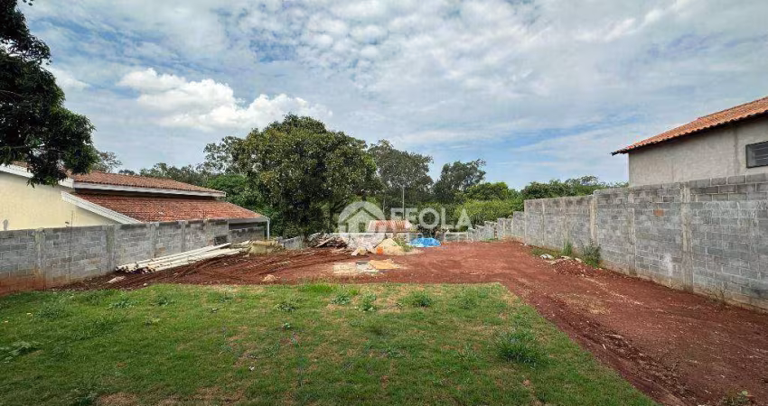 Terreno à venda, 1000 m² por R$ 750.000,00 - Parque dos Pinheiros - Nova Odessa/SP