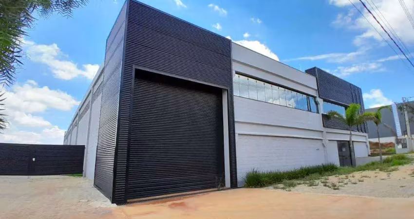 Galpão para alugar em limeira, jardim campo belo, com 1900 m², condomínio industrial duas barras