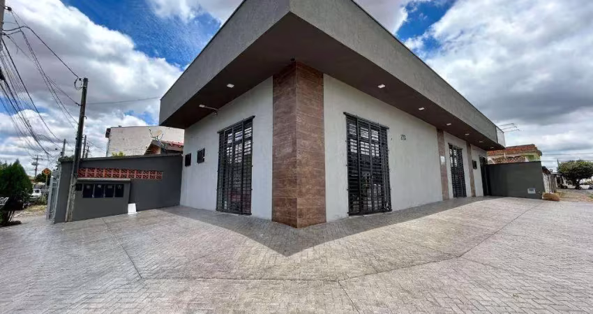 Salão para alugar em santa bárbara d'oeste, parque frezarin, com 66 m²