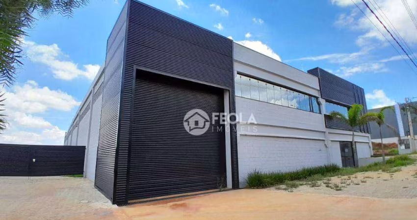 Galpão para alugar, 1900 m² por R$ 39.450,00/mês - Condomínio Industrial Duas Barras - Limeira/SP