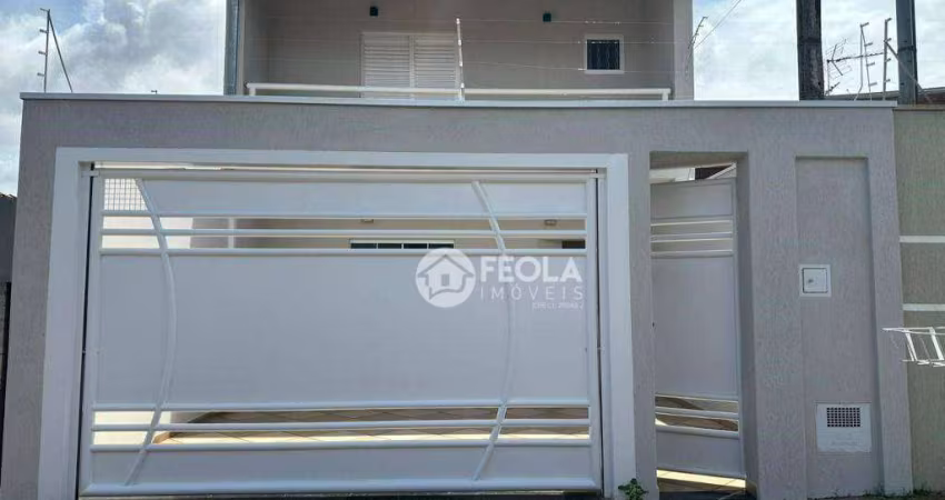 Casa com 3 dormitórios para alugar, 158 m² por R$ 3.392,51/mês - Parque Novo Mundo - Americana/SP