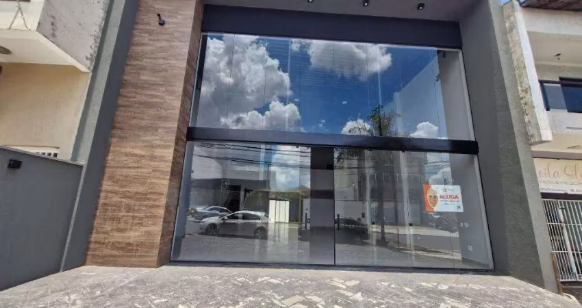 Salão para alugar em santa bárbara d'oeste, jardim dona regina, com 228 m²