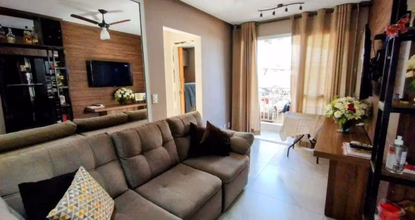 Apartamento à venda em americana, cariobinha, com 2 quartos, com 45 m², residencial villa carioba