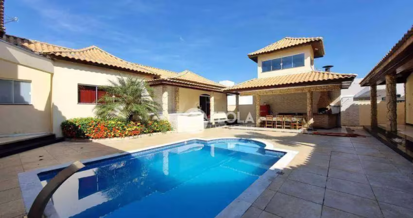 Casa com 3 dormitórios para alugar, 450 m² por r$ 11.500,00/mês - condomínio terras do imperador - americana/sp