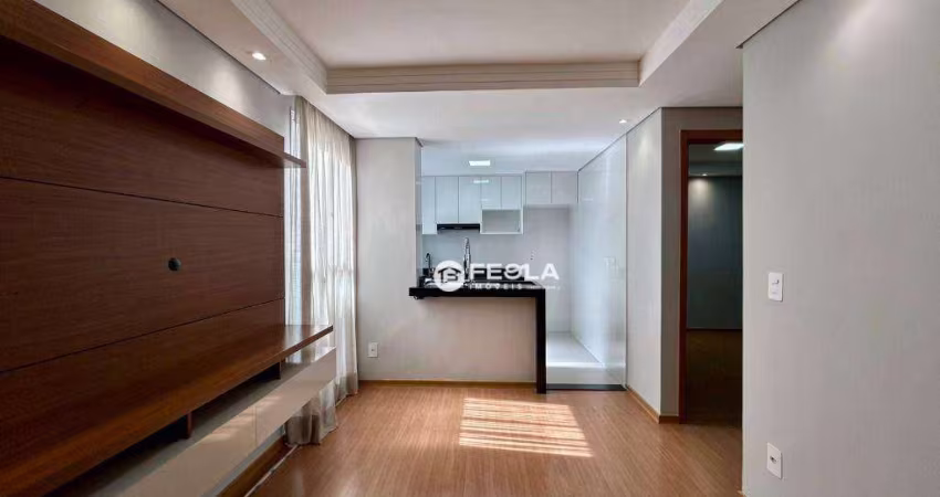 Apartamento com 2 dormitórios para alugar, 50 m² por R$ 1.585,00/mês - Jardim Santa Alice - Santa Bárbara D'Oeste/SP