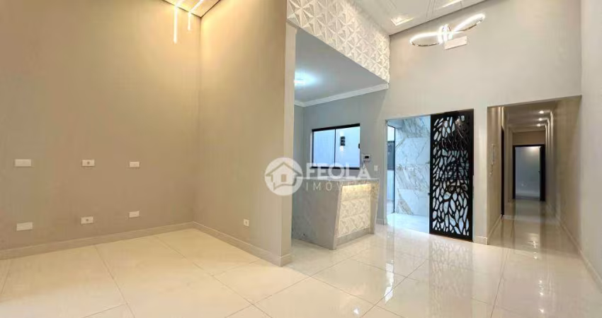 Casa com 3 dormitórios à venda, 100 m² por R$ 560.000,00 - Loteamento Planalto do Sol - Santa Bárbara D'Oeste/SP