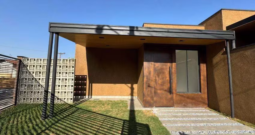 Casa à venda em nova odessa, parque fabrício, com 3 quartos, com 86.88 m²