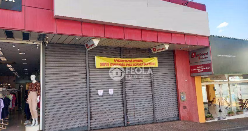 Salão para alugar, 300 m² por R$ 11.293,00/mês - Centro - Americana/SP