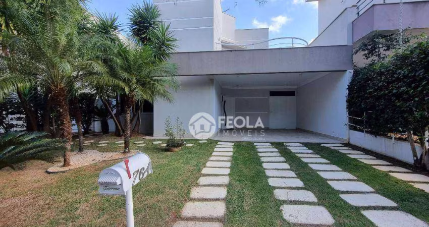 Casa com 3 dormitórios para alugar, 205 m² por R$ 8.801,49/mês - Condomínio Terras do Imperador - Americana/SP