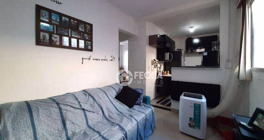 Apartamento com 2 dormitórios à venda, 46 m² por R$ 190.000,00 - Jardim Recanto - Americana/SP