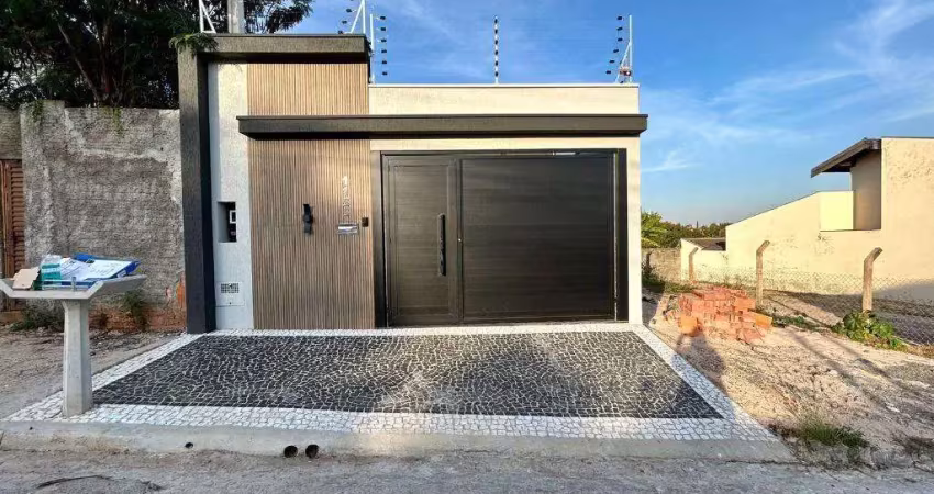Casa à venda em americana, chácara machadinho ii, com 3 quartos, com 125 m²