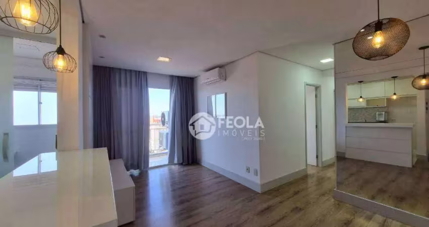 Apartamento com 3 dormitórios para alugar, 72 m² por r$ 3.480,00/mês - vila belvedere - americana/sp