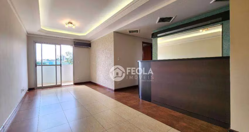 Apartamento com 3 dormitórios à venda, 82 m² por r$ 380.000,00 - jardim santana - americana/sp