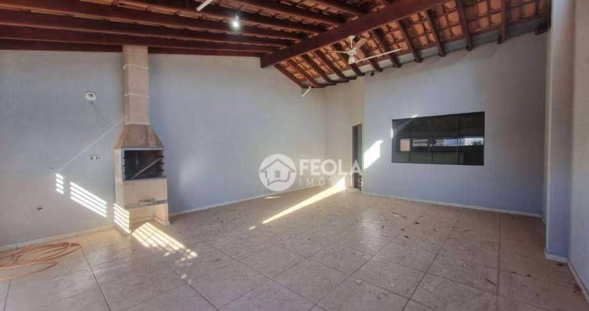 Casa com 3 dormitórios para alugar, 159 m² por R$ 2.594,98/mês - Parque Nova Carioba - Americana/SP