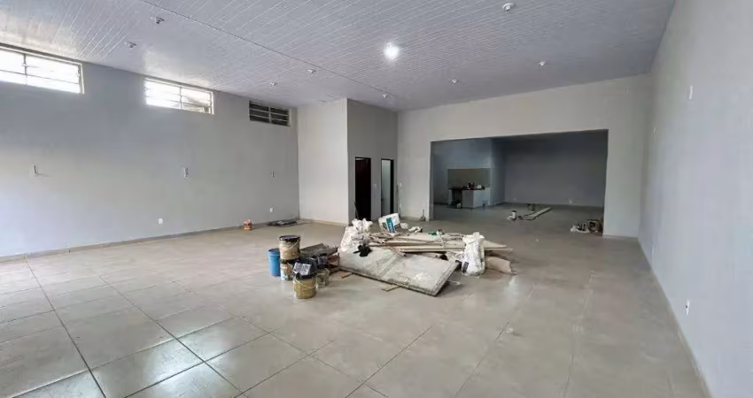 Salão para alugar em americana, vila santa catarina, com 187 m²