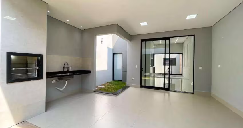 Casa à venda em americana, parque universitário, com 3 quartos, com 130 m²