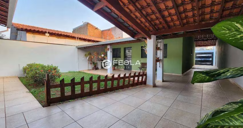 Casa à venda em santa bárbara d'oeste, jardim batagin, com 3 quartos, com 202.26 m²