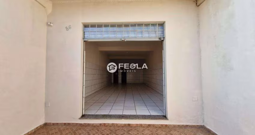 Salão para alugar em santa bárbara d'oeste, cidade nova ii, com 75 m²