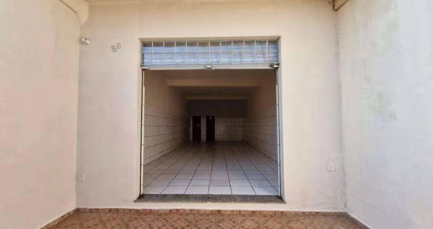 Salão para alugar em santa bárbara d'oeste, cidade nova ii, com 75 m²
