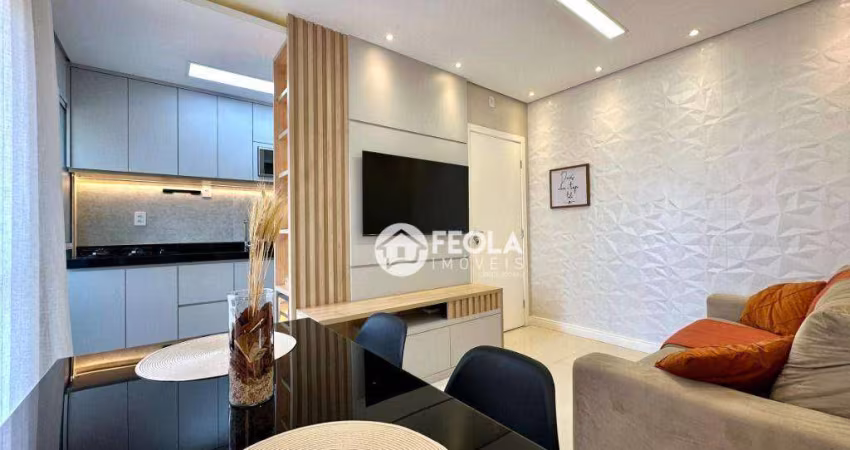 Apartamento com 2 dormitórios à venda, 53 m² por R$ 395.000,00 - Jardim Bela Vista - Americana/SP