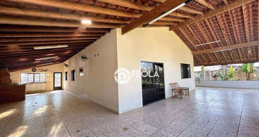 Chácara com 3 dormitórios à venda, 1000 m² por R$ 900.000,00 - Fazenda Velha - Nova Odessa/SP