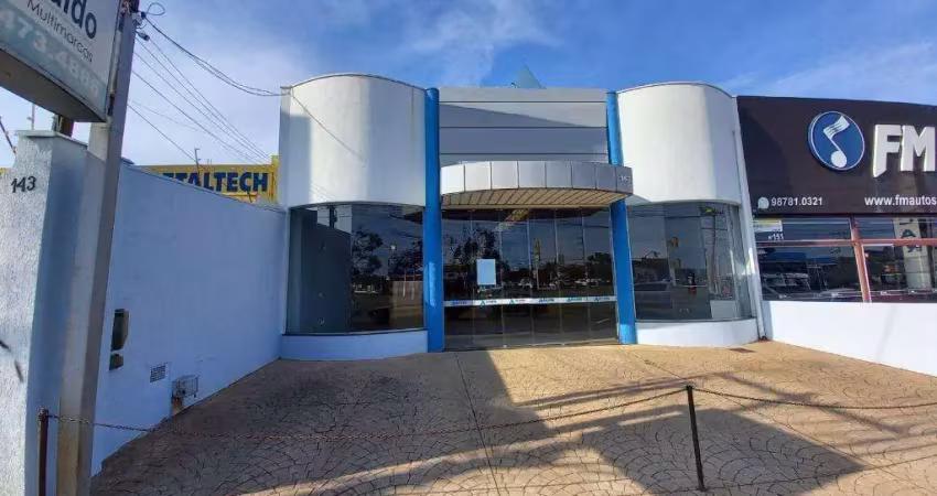 Salão para alugar em santa bárbara d'oeste, jardim mollon, com 350 m²
