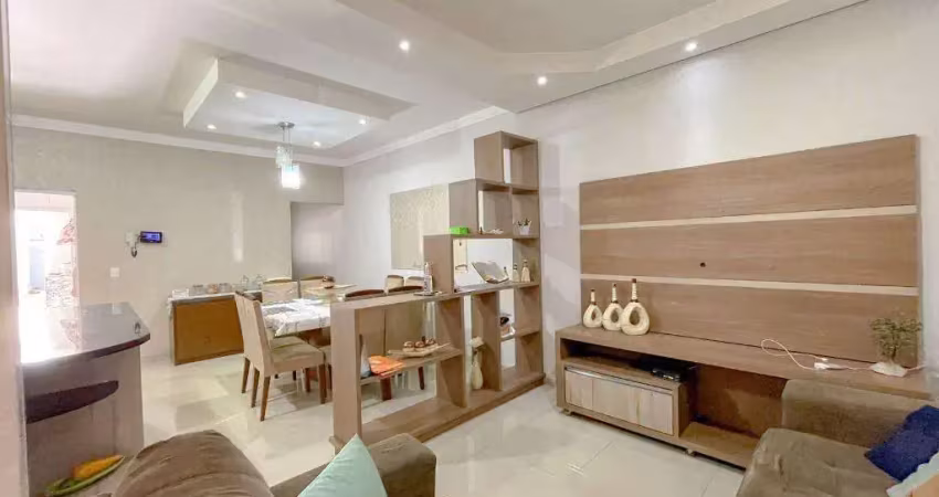 Casa à venda em santa bárbara d'oeste, vila mollon iv, com 3 quartos, com 106.1 m²