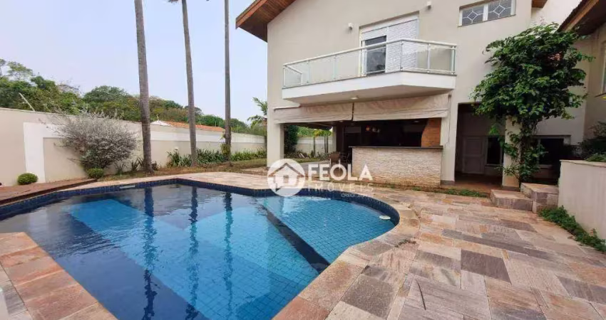Casa com 3 dormitórios para alugar, 404 m² por r$ 11.334,05/mês - jardim ipiranga - americana/sp